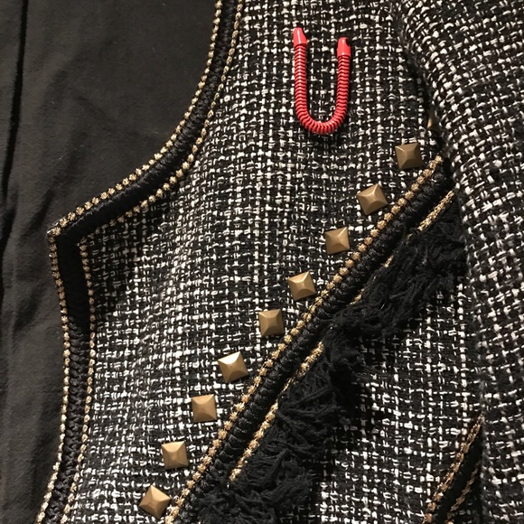 Madison Scotch tweed and tassel blazer - Picture 3 of 4